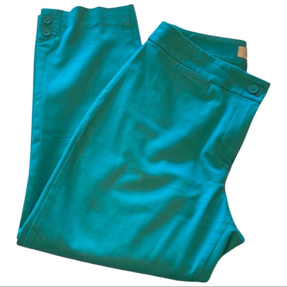 Talbots Teal Ankle Pants